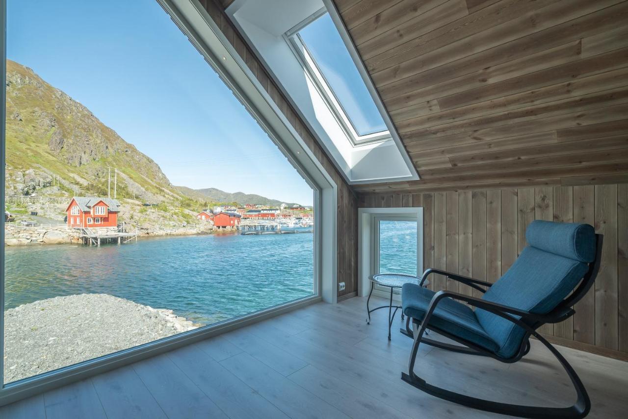 Seafront New Cabin In Lofoten Ballstad Exterior foto